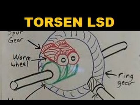 Torsen Limited Slip Differential - Explained Video