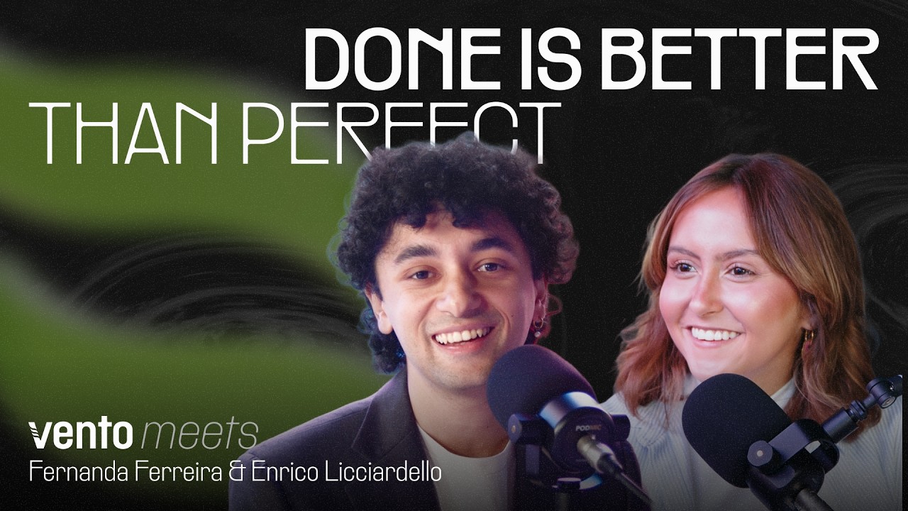 DONE IS BETTER THAN PERFECT — Pitching to investors for the first time