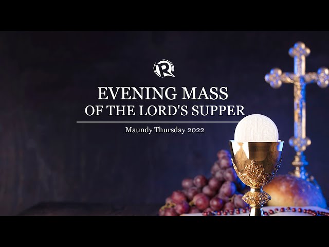 [LIVESTREAM] Maundy Thursday 2022: Evening Mass with Bishop Ambo David