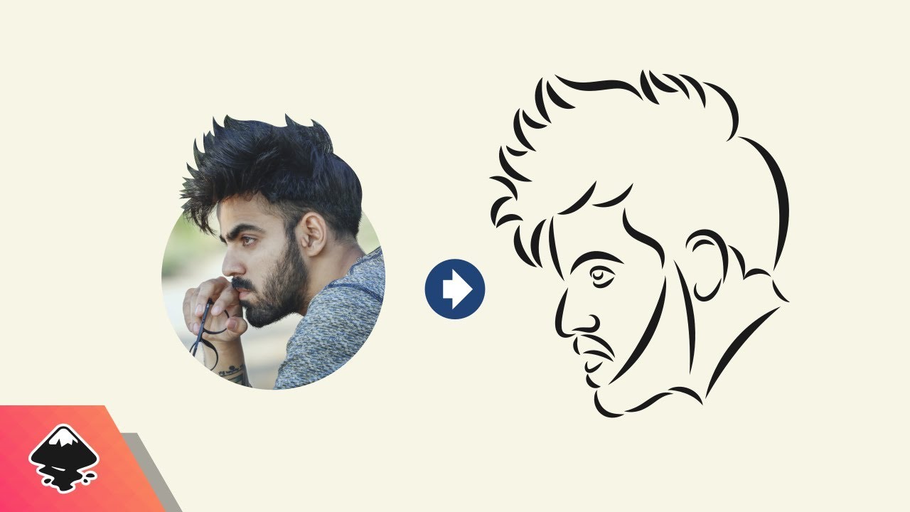 Inkscape Tutorial: Line Portrait
