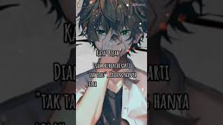 Download lagu vidio buat story WA, Anime KATA² BIJAK mp3