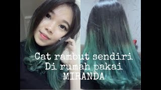 Hmongbuy Net Tutorial Mewarnai Rambut Sendiri Blue Pakai Miranda Ombre