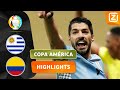 STRIJD OM HALVEFINALEPLAATS! ? | Uruguay vs Colombia | Copa América 2021 | Samenvatting