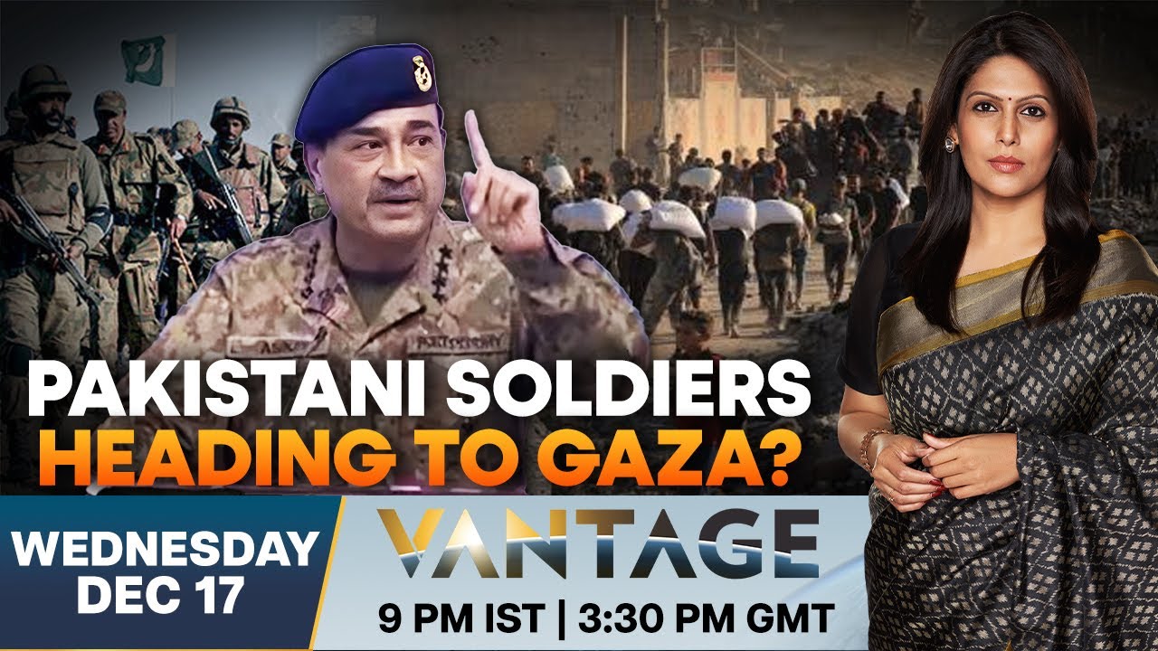 LIVE | Munir Boxed in After Trump Demands Pakistani Troops in Gaza | Vantage with Palki Sharma |N18G