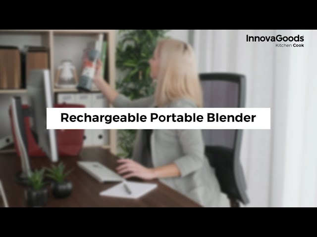 Frullatore portatile ricaricabile Shakuit InnovaGoods da 380 ml video