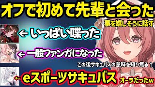 漢検1級持ってる発言について謝罪したり、オフで初めてひなーの、れん、すみれに会った話をする甘結もか【甘結もか/如月れん/橘ひなの/花芽すみれ/ぶいすぽ】