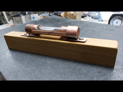 Homebuilt "98-8" Starrett-quality precision level for under $25