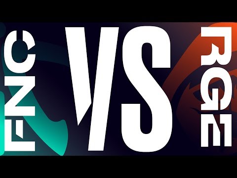 FNC vs. RGE - Week 3 Day 1 | LEC Spring Split | Fnatic vs. Rogue (2019)