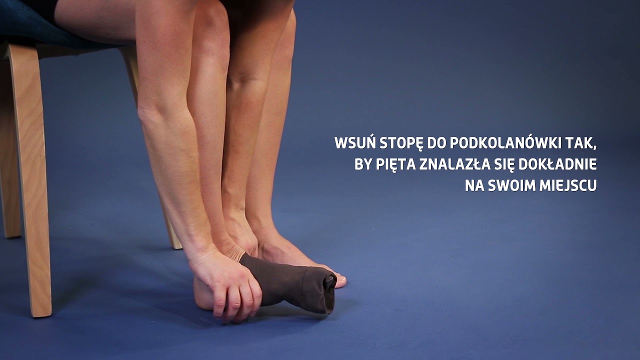 Watch Zakładanie podkolanówek kompresyjnych now Zakładanie podkolanówek kompresyjnych