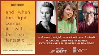 And When the Light Comes It Will Be So Fantastic — Virtual Book Talk