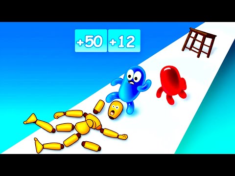 Join Blob Clash 3D vs Kick & Break 🫧⚔️🥋💥 Max Levels Gameplay Walkthrough (Android iOS) WH4CV