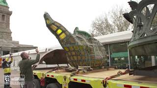 Warp-Speed Construction: Moving the Statue of Liberty's Torch