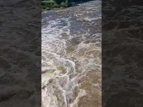 Santa rosa de Calamuchita en la pcia de Córdoba luego de las intensas lluvias 10/1/26
