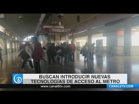 Buscan introducir nuevas tecnologías de acceso al Metro de la CDMX