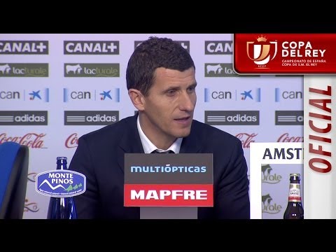 Rueda de Prensa de Javi Gracia tras el Osasuna (0-2) Real Madrid - HD Copa del Rey