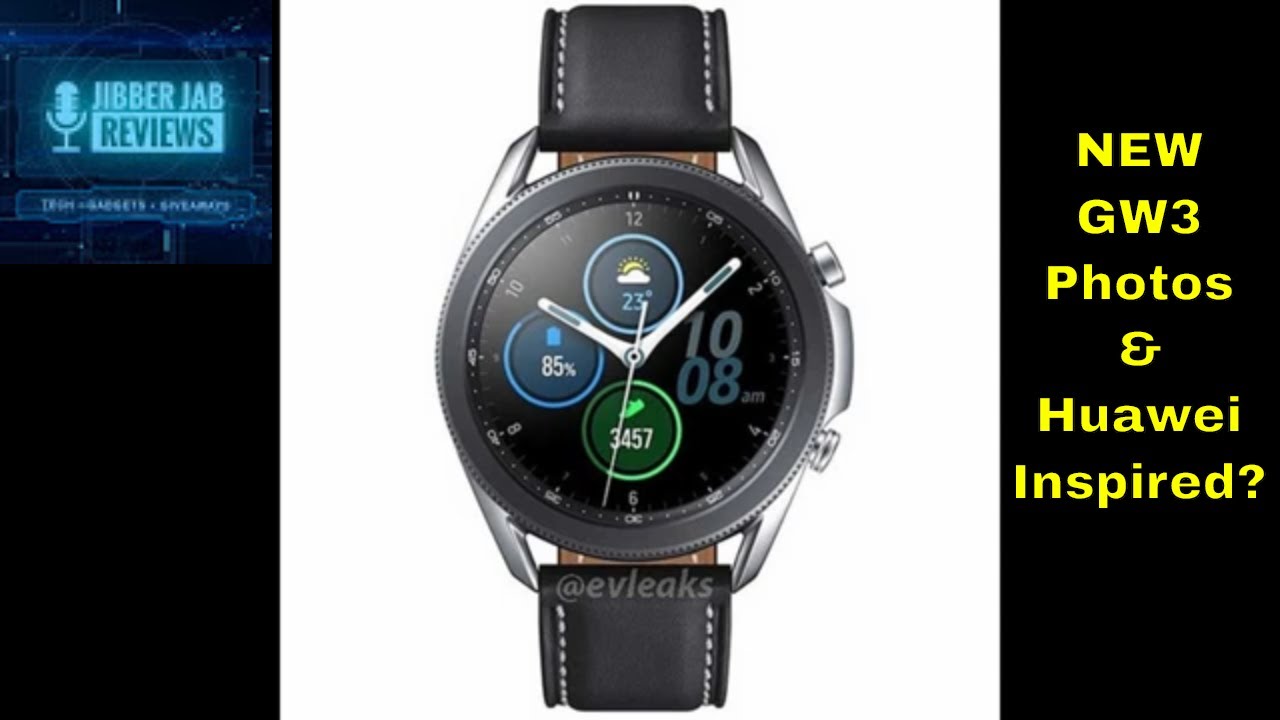 Samsung Galaxy Watch 3 - New Leaked Photos & Was Huawei Smartwatch an Inspiration for GW3?