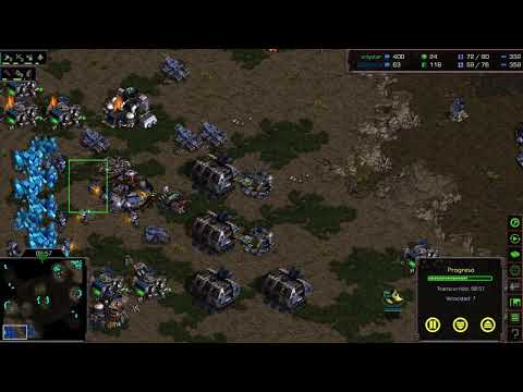 Bisu (P) vs Smile (T) en Fighting Spirit 2/2 - StarCraft BroodWar REMASTERED