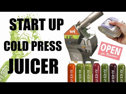 Commercial cold press juicer