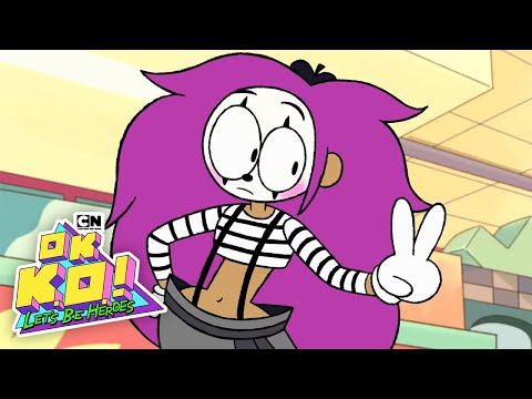 Enid Becomes A Mime | OK K.O.! Let's Be Heroes | Cartoon Network