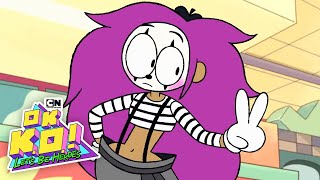 OK K.O. Let's Be Heroes | Enid Becomes A Mime | Cartoon Network