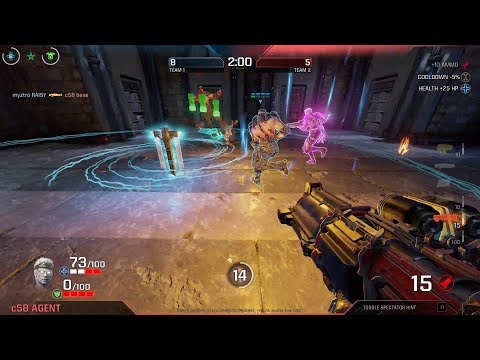 Myztro (Raisy, Spart1e) vs. c58 (BASE, AGENT) – Grand Final, Battlefy 2x2 EU #7 – Quake Champions