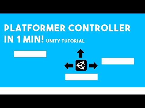 PLATFORMER MOVEMENT in UNDER 1 MINUTE! Unity 2D Tutorial