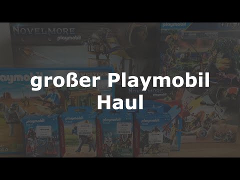 Playmobil großer Einkauf - Haul - Deutsch