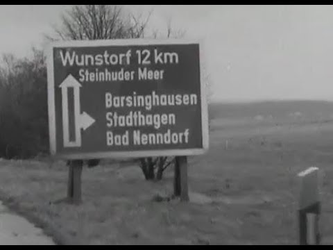 Barsinghausen after the closure of the coal mine in 1959