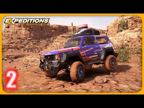 EXPEDITIONS A MudRunner Game Gameplay Part 2 (Nearby Areas)