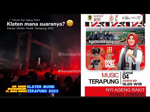Ngatmombilung ft. Migga Sadewa Full Live Konser Klaten Musik Terapung