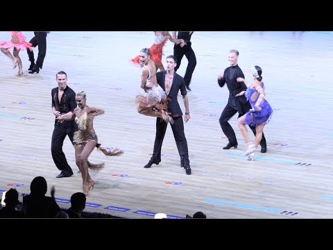 Vyacheslav Samokhin - Aida Kairgaliyeva KAZ | Jive | WDSF World Championship L 2018 | DanceSport.Ru