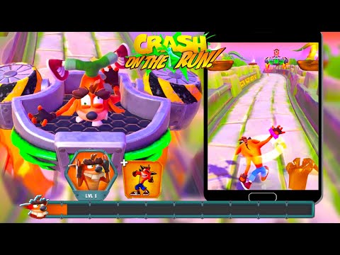 Crash Bandicoot: On the Run! Time Trial + Fake Crash's Gang