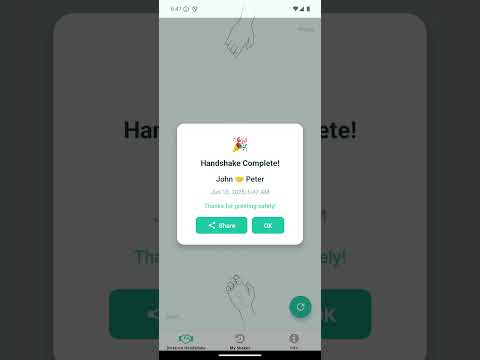 Distance Handshake video thumbnail