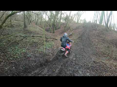 EGY KIS ENDURÓ MÓKA AZ ÚJUDVAR MOTOCROSS-ENDURO PARKBAN 2020.12.23. GoPro 2.7K Wide