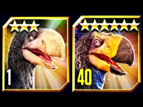 Jurassic World - New Gastornis Max Level Feeding