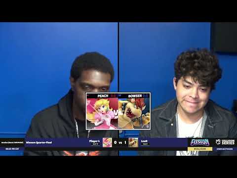 Fusion 173 - Player 4 (Peach) vs Leon (Bowser) - Winners Quarter-Final