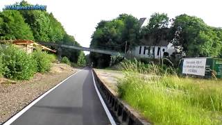 preview picture of video 'Remscheid-Lennep Wermelskirchen neuer Panoramaradweg Balkanstrasse 23.6.2012 Full HD'