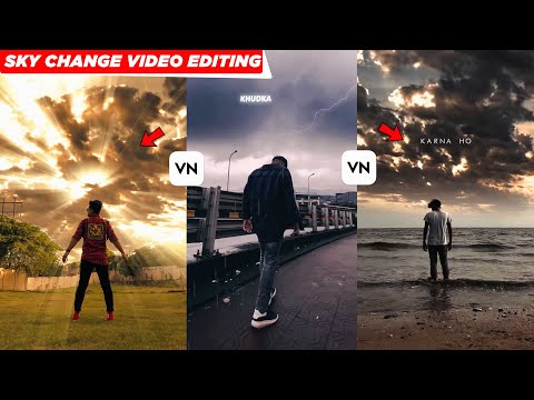 SKY Change Instagram Viral video editing in VN App | Sky Cloud effect Video editing | Viral reel