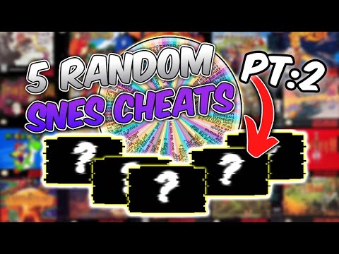 Best SNES Game Genie/Pro Action Replay Cheats - Episode 2 (Super Nintendo Only) (HD)