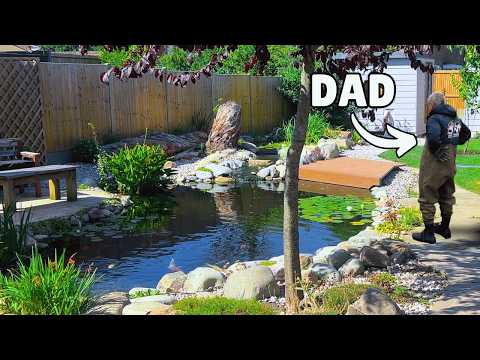 Rebuilding My Dad’s Dream Pond for His Retirement