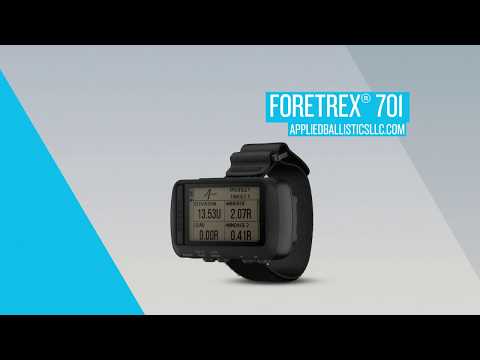 Garmin Foretrex 701 Ballistic Edition, GPS, WW video