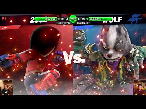 EVAC 5/12/19 SSBU: Ghost vs Extra (Mii Brawler vs Wolf) - Grand Finals
