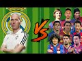 Zinedine Zidane vs Barcelona Legends💪(Neymar-Messi-Cruyff-Suarez)