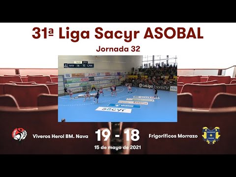 31ª Liga Sacyr ASOBAL J32: Viveros Herol BM. Nava - Frigoríficos Morrazo 19-18