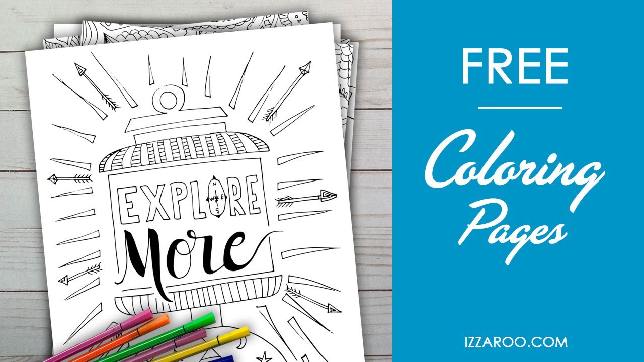 FREE Printable - Coloring Pages for Families