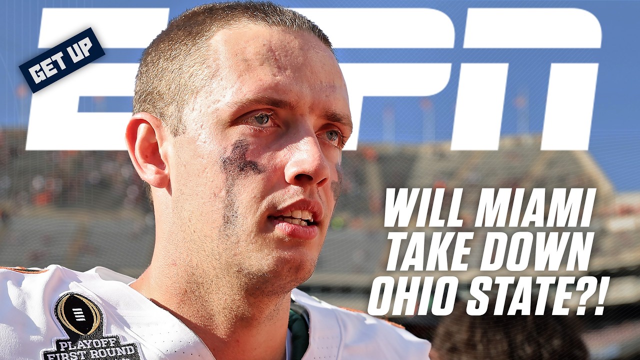 Jordan Rodgers is keeping an EYE OUT for Carson Beck + Predictions for OSU vs. Miami  👀 | Get Up