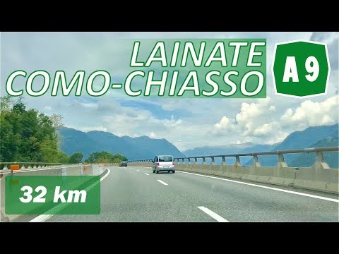 A9 Highway ITALY | MILANO - COMO LAKE