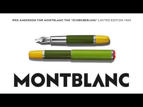 Unveiling the Wes Anderson for Montblanc The “SCHREIBERLING” Limited Edition 1969