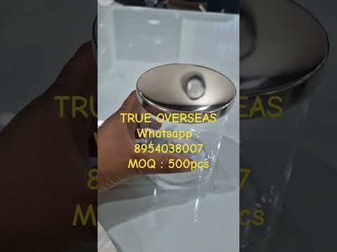 500ml Empty Glass Coconut Oil Bottle