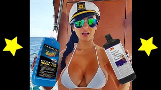 Boat Oxidation Remover Meguiars No 49 & 3M Imperial Compound Shootout !